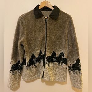 🐴 zip up stallion fleece